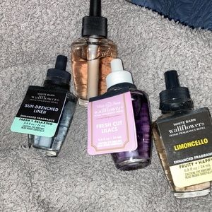 4 Bath & Body Works Wallflower Scents